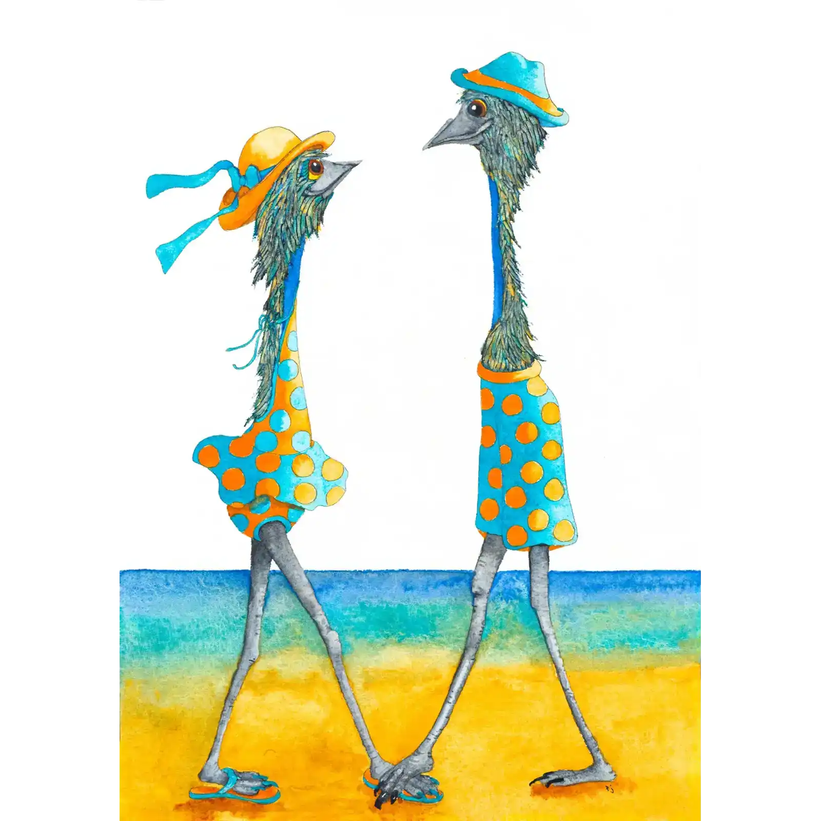 Holding Hands by Patricia Hopwood-Wade