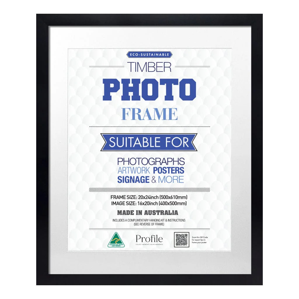 Elegant Black Poster Picture Frame