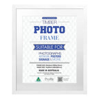 Elegant White Poster Picture Frame