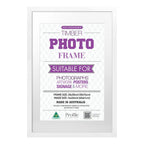 Elegant White Poster Picture Frame