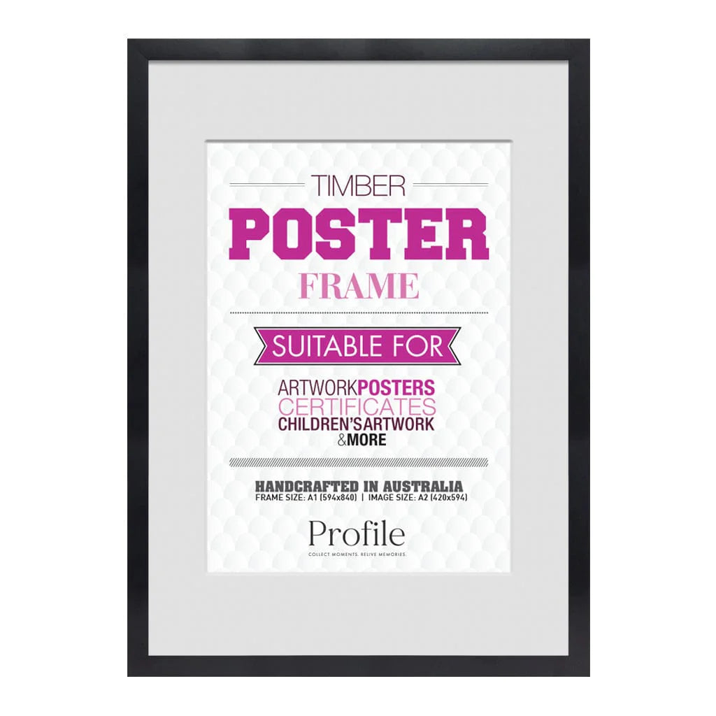 Elegant Black Poster Picture Frame
