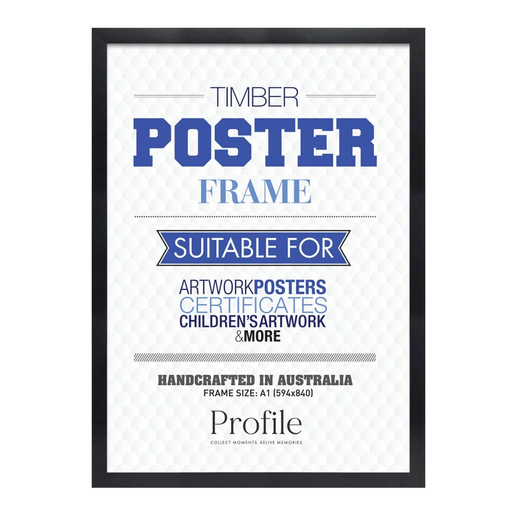 Elegant Black Poster Picture Frame