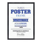 Elegant Black Poster Picture Frame