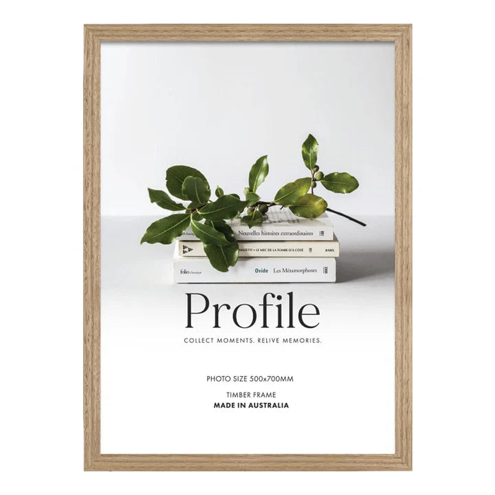 Elegant Victorian Ash Natural Oak Poster Picture Frame