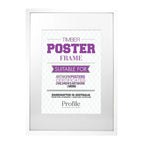 Elegant White Poster Picture Frame