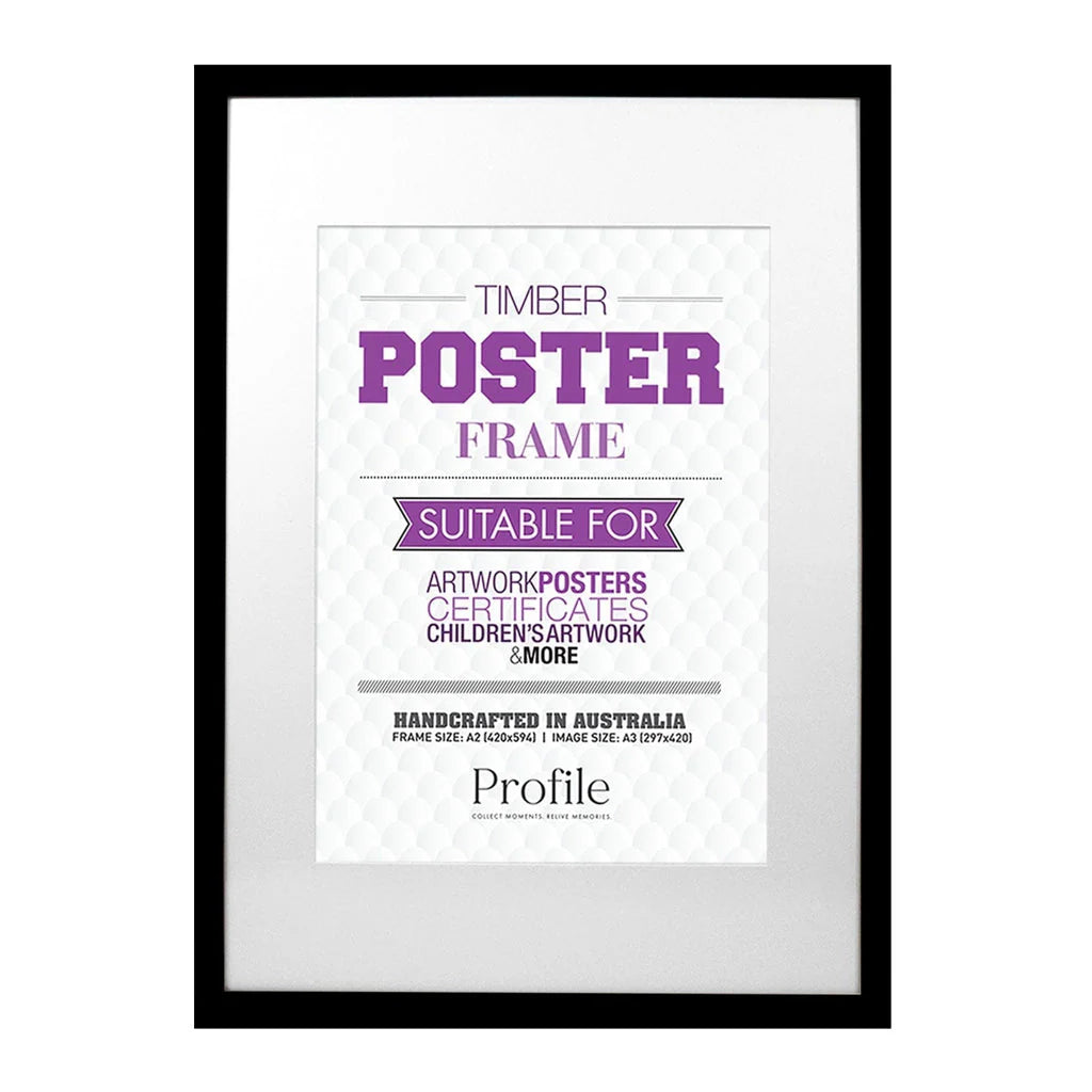 Elegant Black Poster Picture Frame