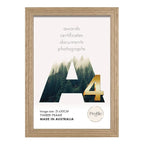 Elegant Victorian Ash Natural Oak Poster Picture Frame