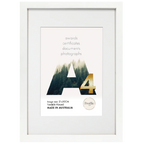 Elegant White Poster Picture Frame