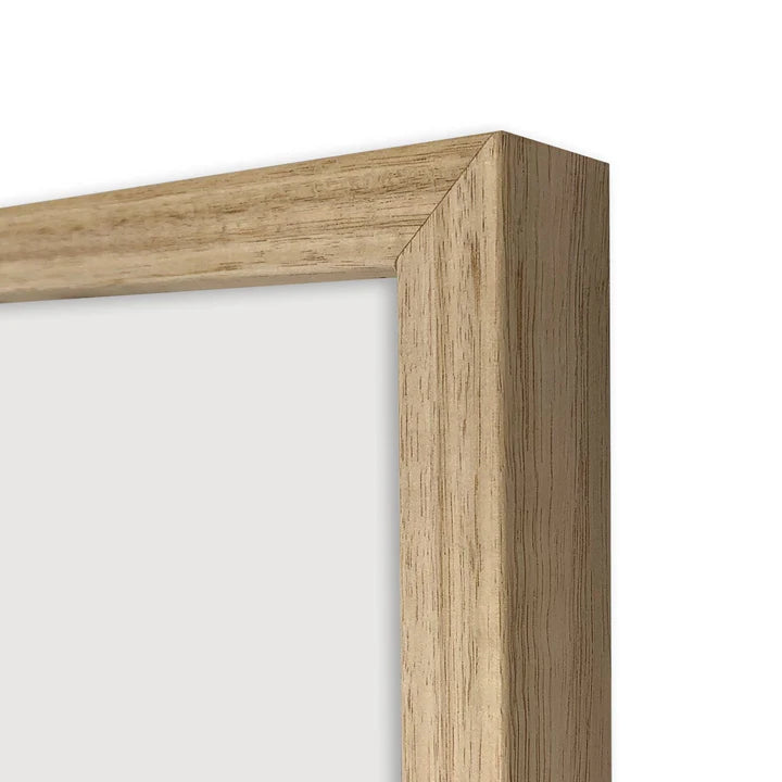 Elegant Victorian Ash Natural Oak Poster Picture Frame