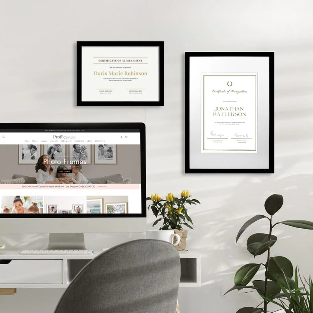 Elegant Black Poster Picture Frame