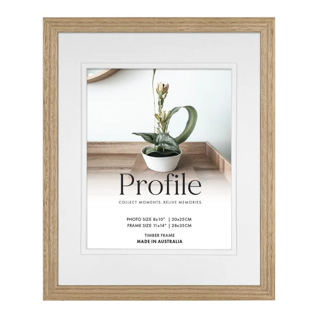 Elegant Deluxe Victorian Ash Natural Oak Timber Picture Frame