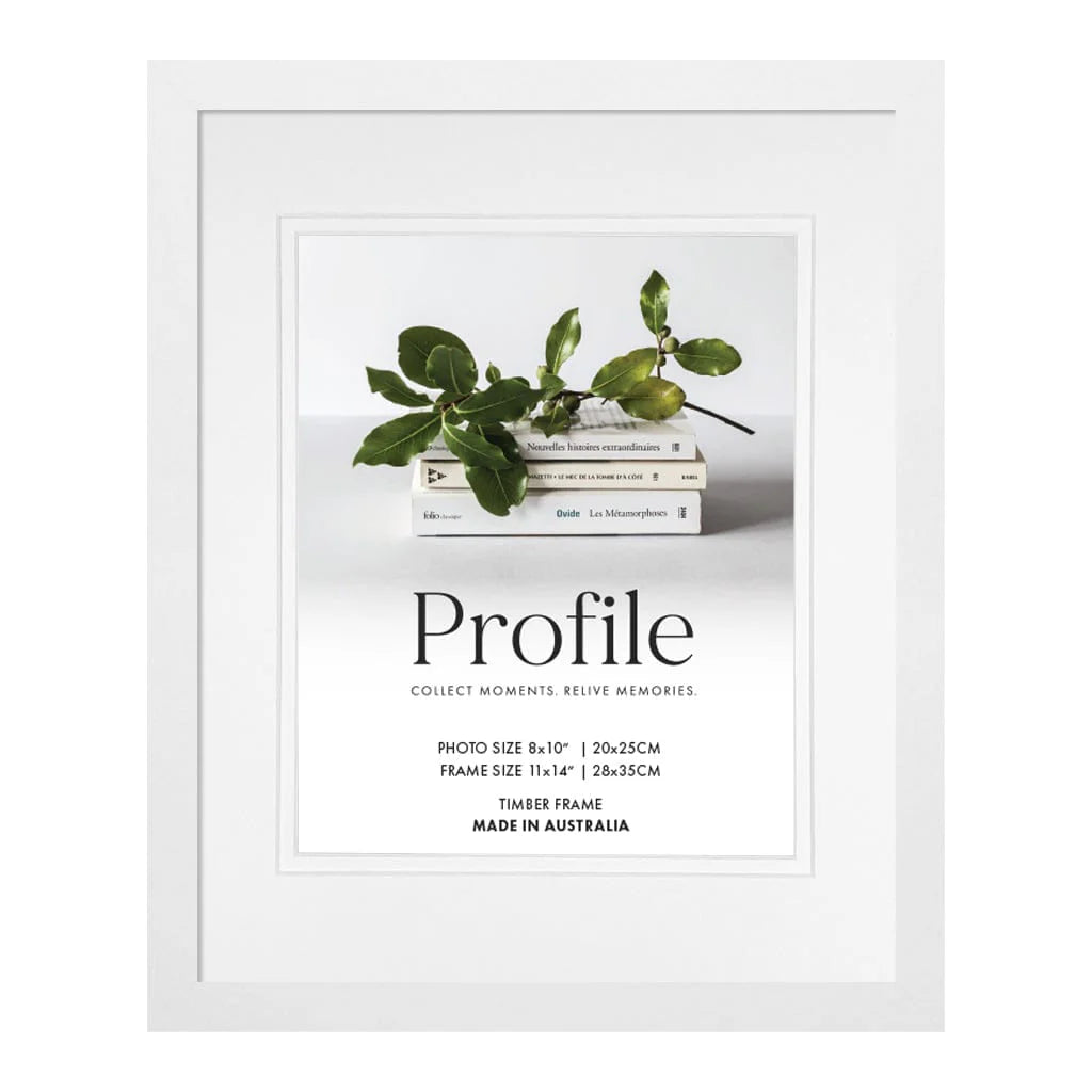 Elegant Deluxe White Photo Frame