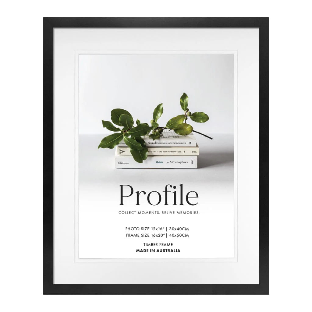 Elegant Deluxe Black Photo Frame