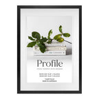 Elegant Deluxe Black Photo Frame