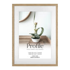 Elegant Deluxe Victorian Ash Natural Oak Timber Picture Frame