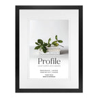 Elegant Deluxe Black Photo Frame