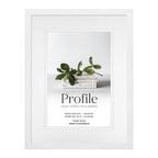 Elegant Deluxe White Photo Frame