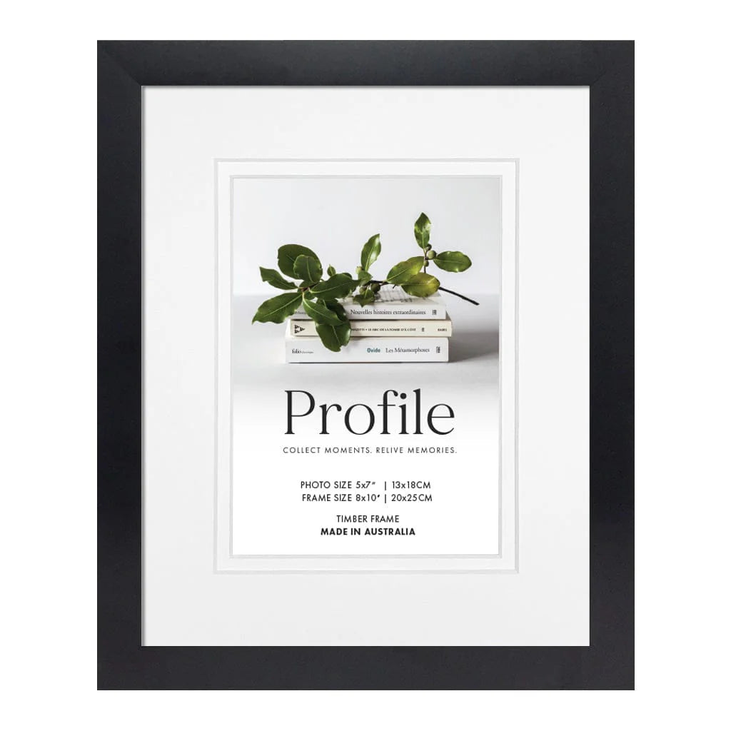 Elegant Deluxe Black Photo Frame