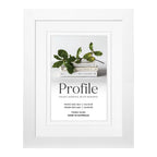 Elegant Deluxe White Photo Frame