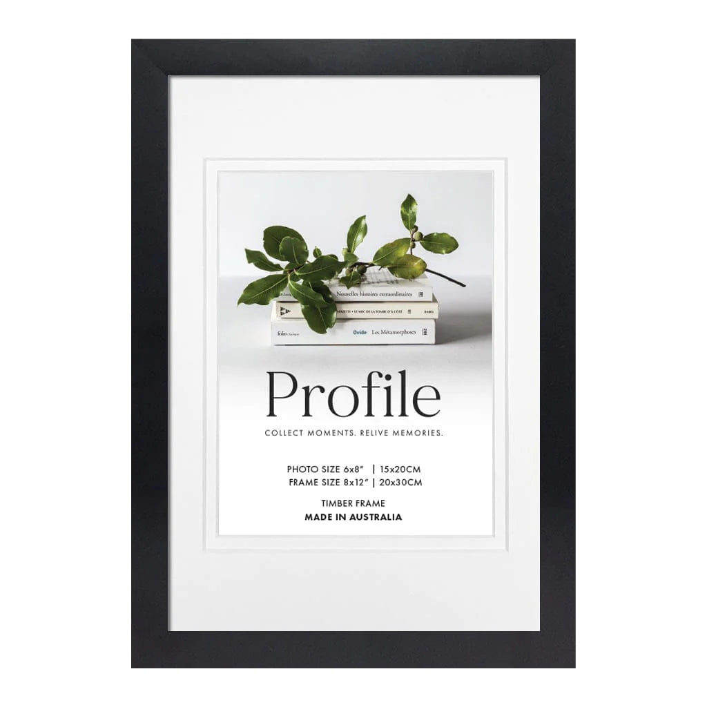 Elegant Deluxe Black Photo Frame
