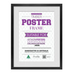 Elegant Deluxe Black Photo Frame