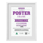 Elegant Deluxe White Photo Frame