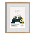Elegant Deluxe Victorian Ash Natural Oak Timber Picture Frame
