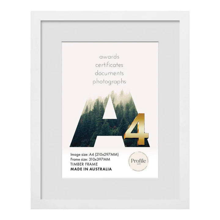 Elegant Deluxe White Photo Frame