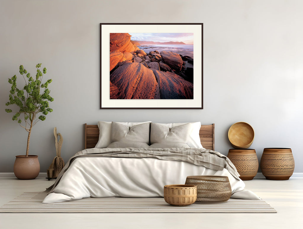 Sandstone-South Cape Bay-Tasmania by Rob Blakers