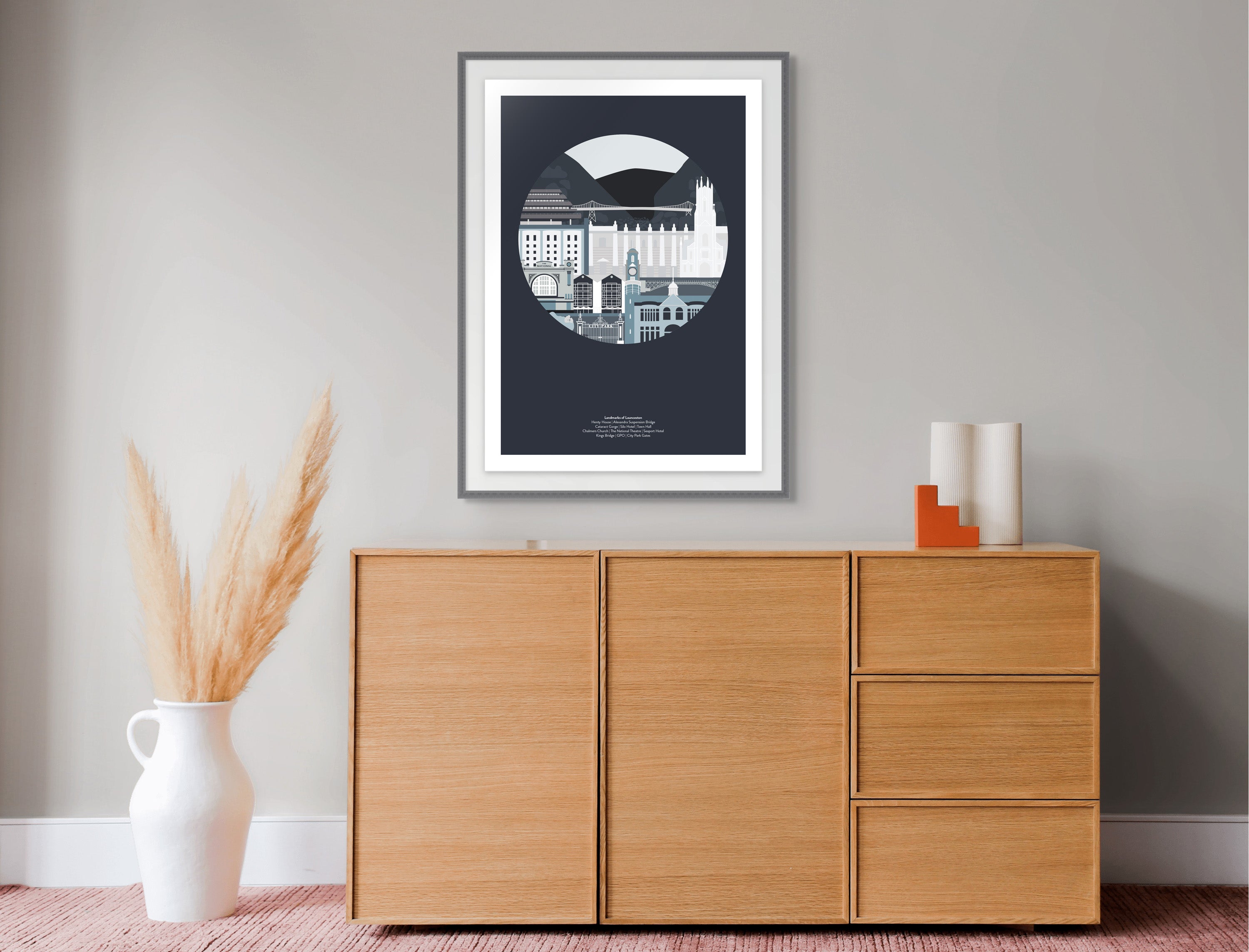Landmarks - Launceston by Bec Adamczewski