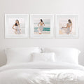Decorator Deluxe White Square Photo Frame