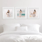 Decorator Deluxe White Square Photo Frame
