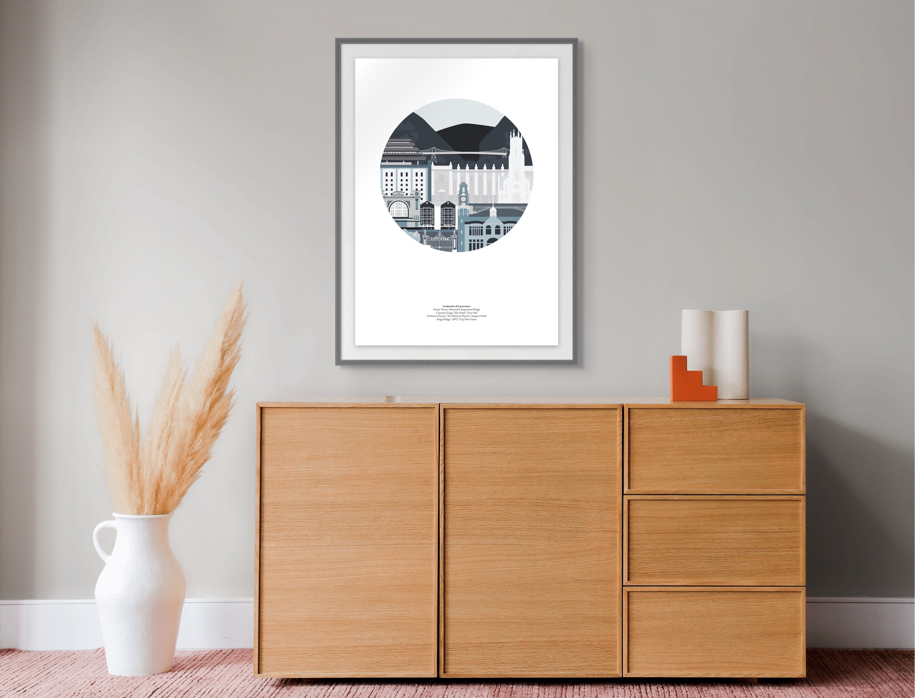 Landmarks - Launceston by Bec Adamczewski