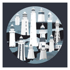 Landmarks - Lighthouses by Bec Adamczewski