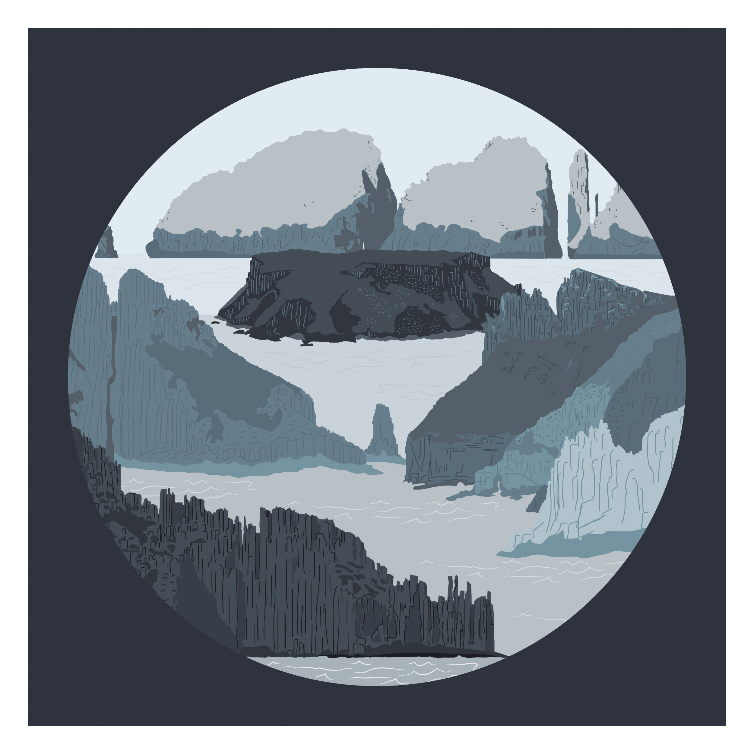 Landmarks - Three Capes by Bec Adamczewski
