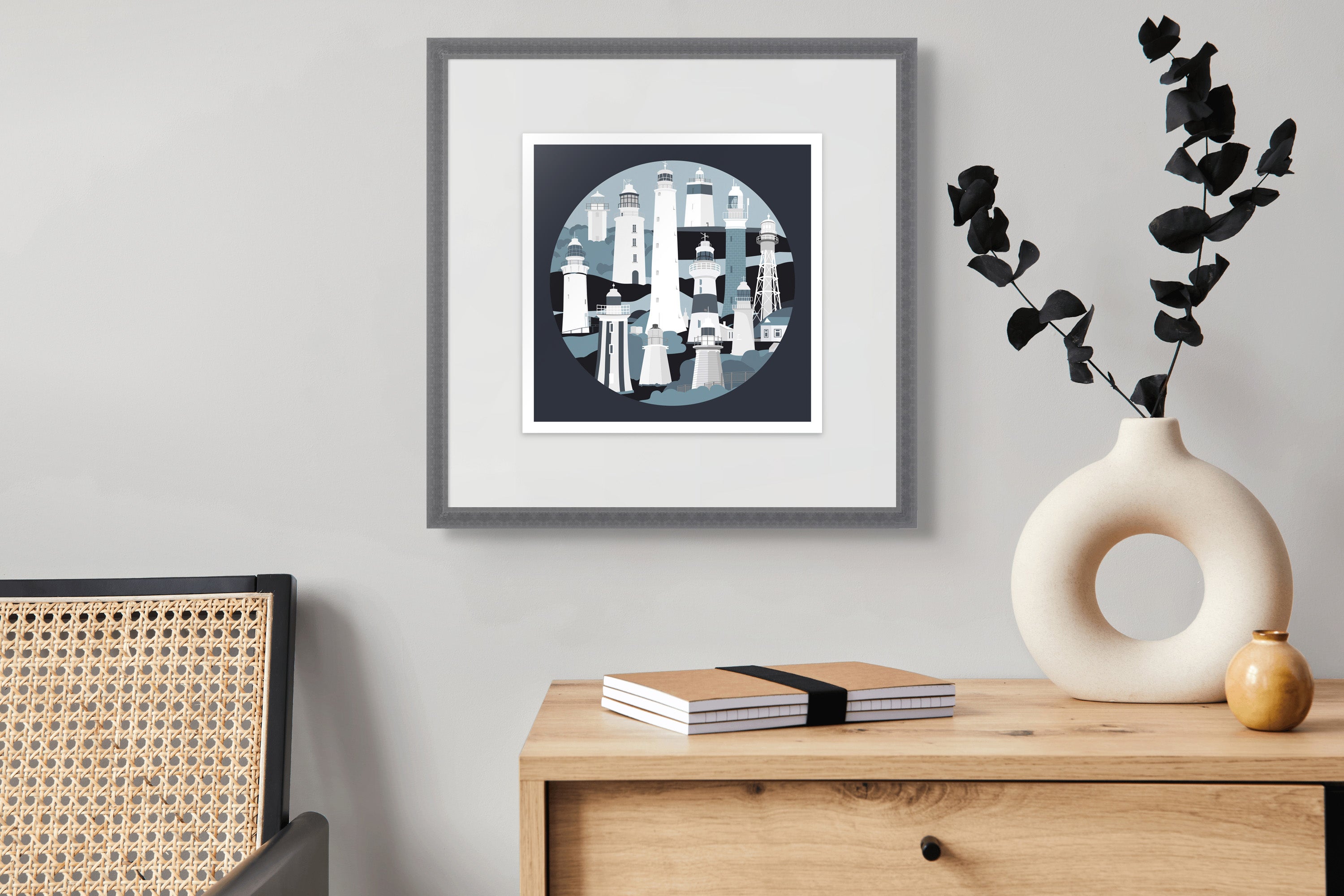 Landmarks - Lighthouses by Bec Adamczewski