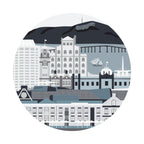Landmarks of Nipaluna / Hobart by Bec Adamczewski