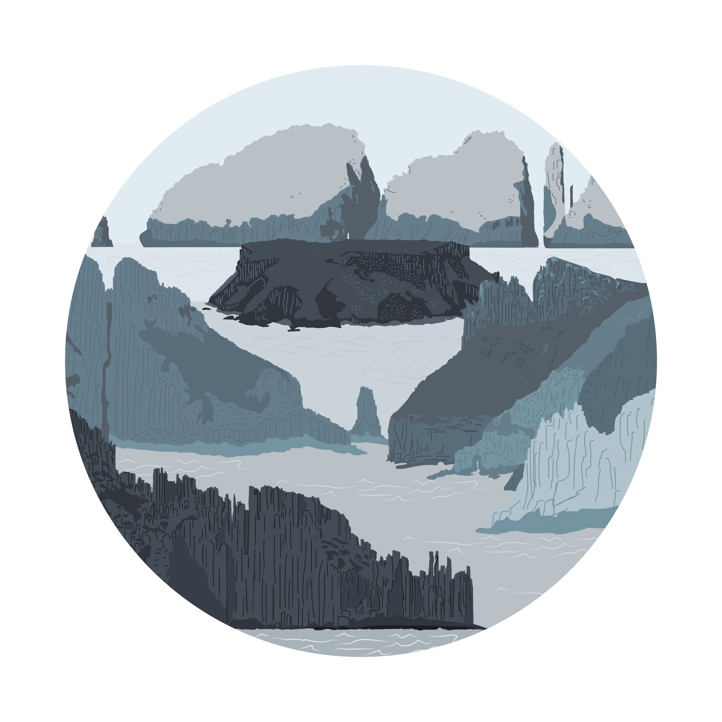 Landmarks - Three Capes by Bec Adamczewski
