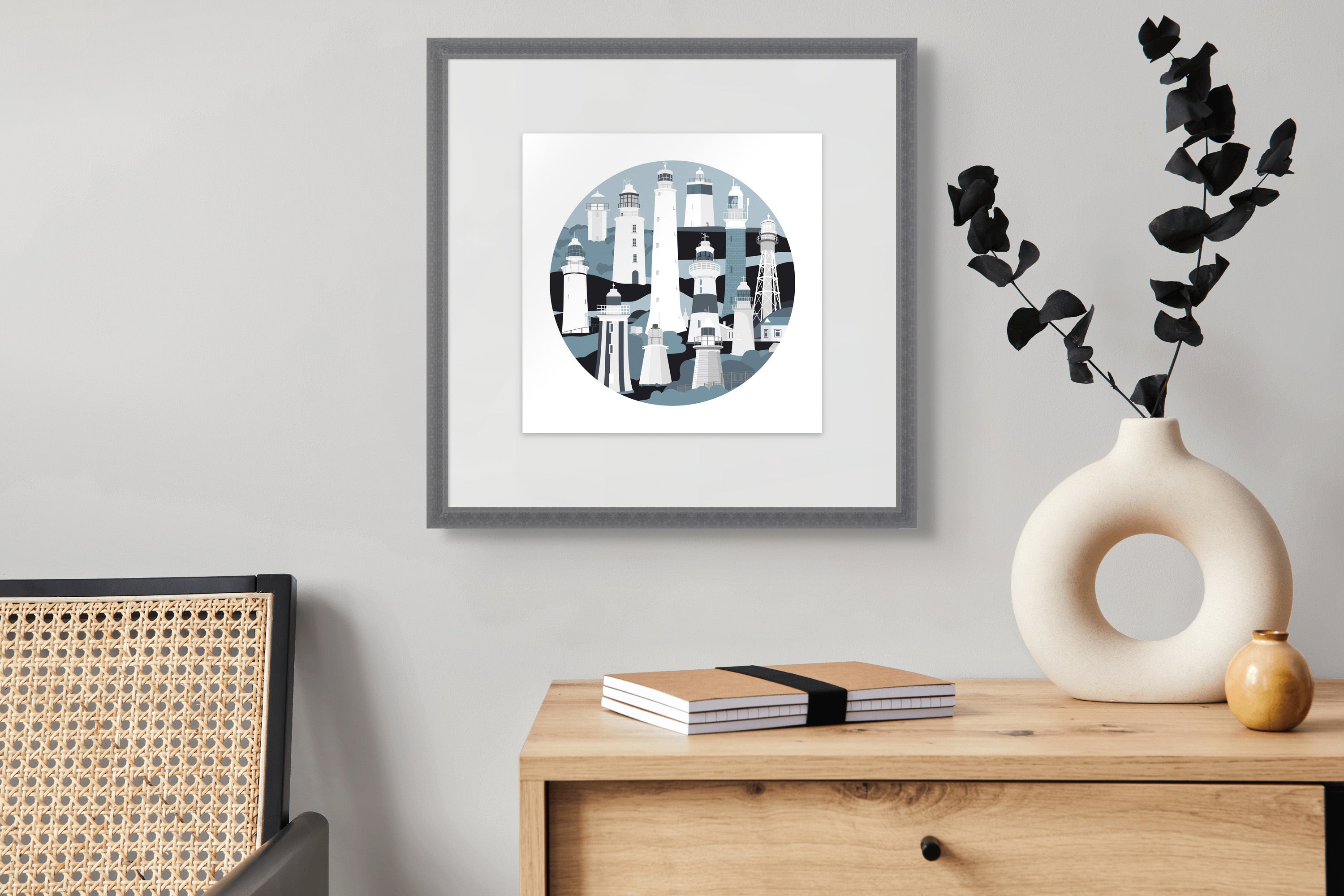 Landmarks - Lighthouses by Bec Adamczewski