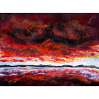 Eastern Sunset By Anna Abell