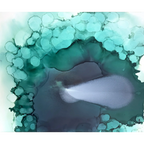 Diver's Dream in a Cave, Spelunking By Anna Abell