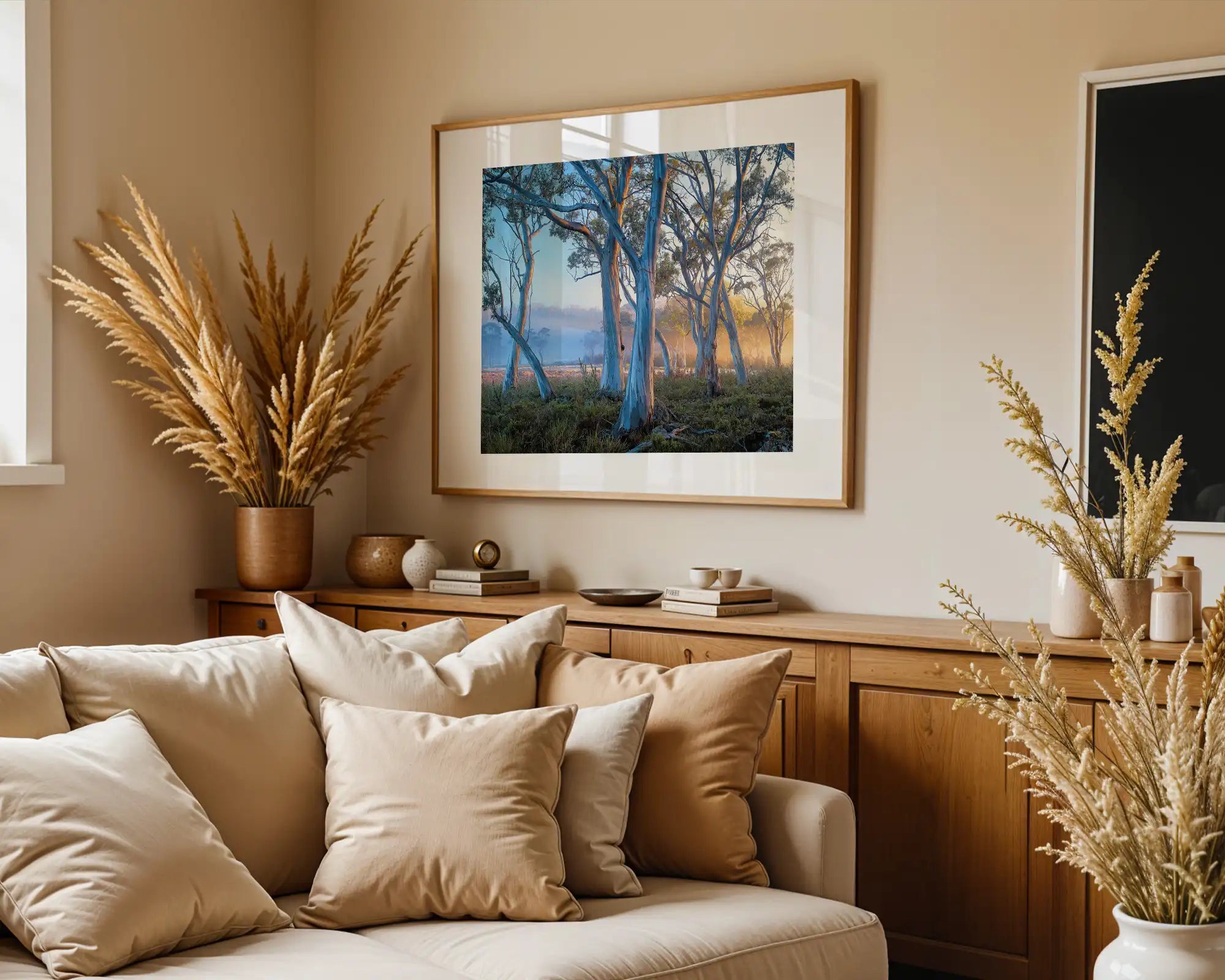 Navarre Plains, near Lake St Clair, Tasmania by Rob Blakers