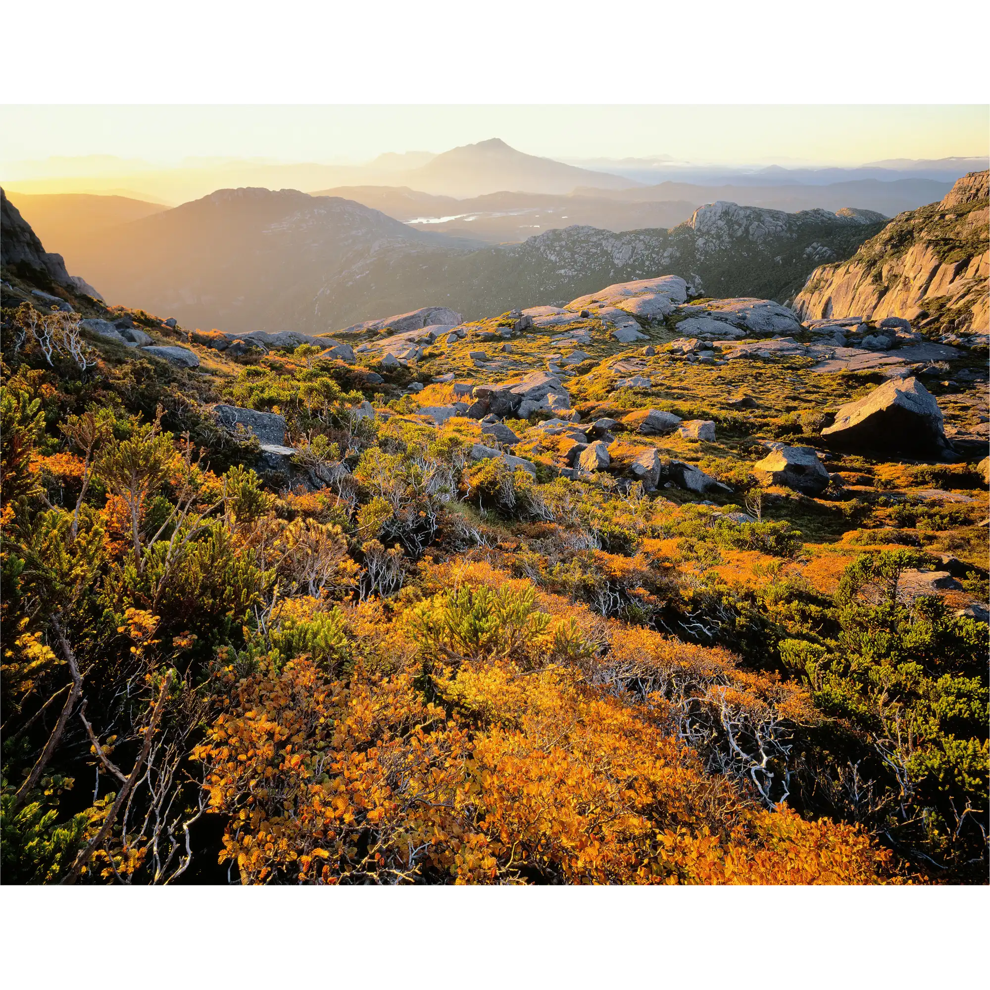 West Coast Range-Tasmania by Rob Blakers