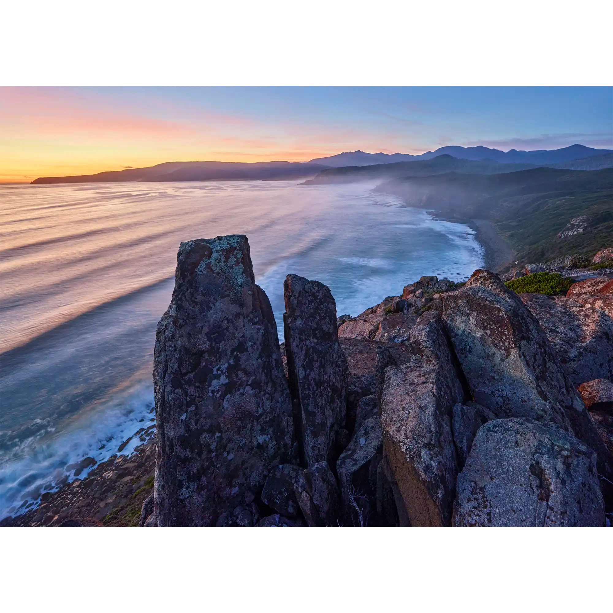 South coast evening-Tasmania by Rob Blakers