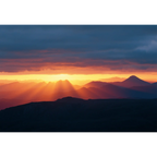 Federation Peak, sunset, Tasmania by Rob Blakers