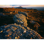 Evening, West Coast Range, Tasmania by Rob Blakers
