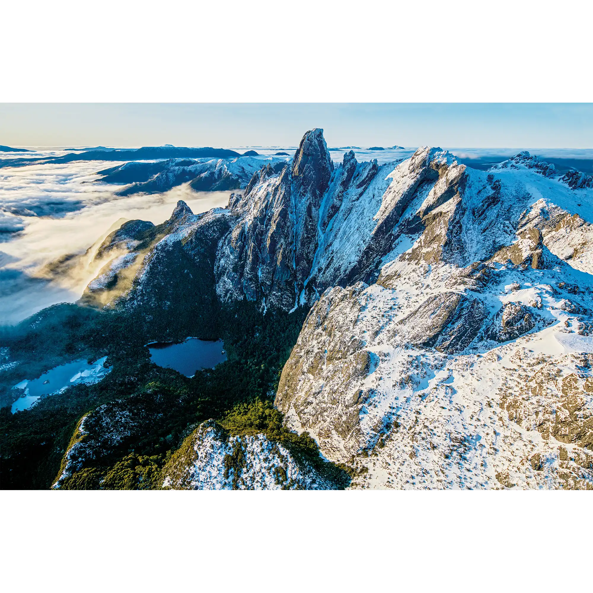 Federation Peak, Southwest National Park #8, Tasmania by Rob Blakers