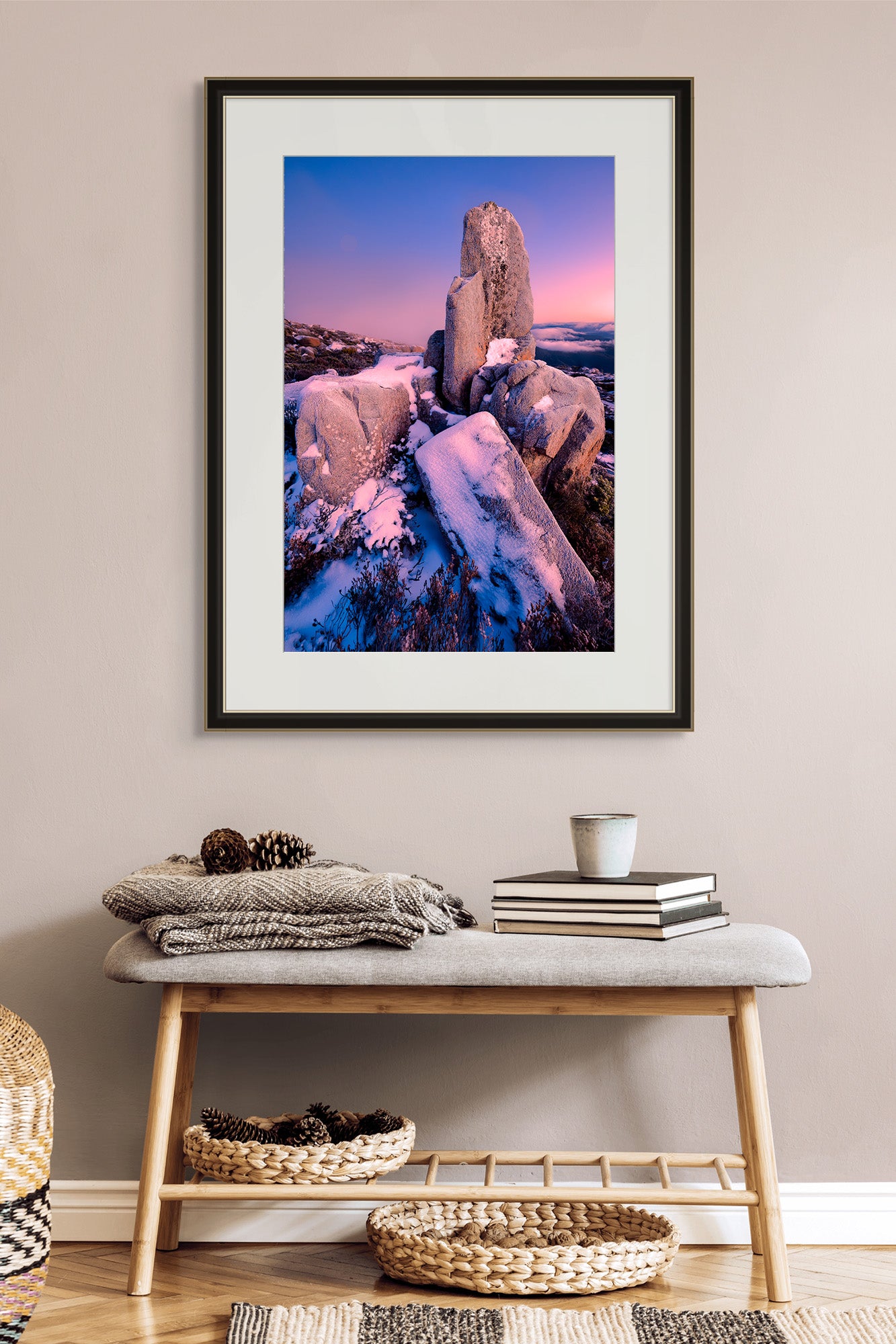 kunanyi sunrise by Ben Wilkinson