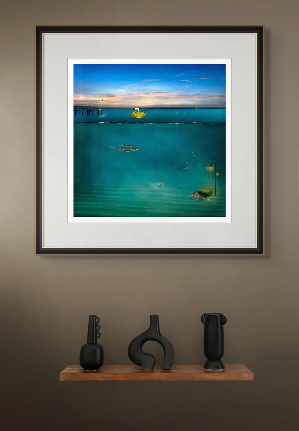 An Evening Swim by Suellen Saidee Cook