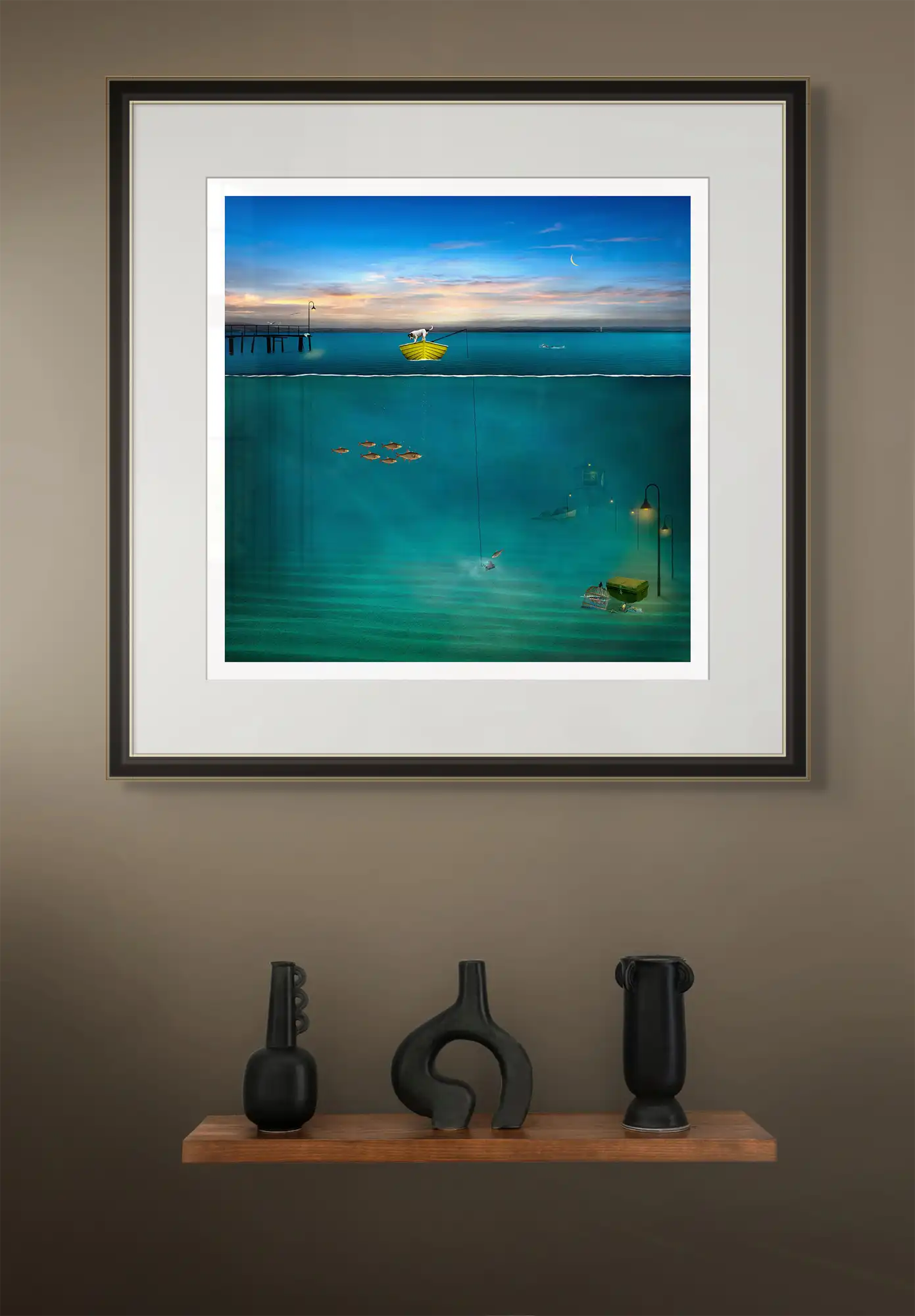 An Evening Swim by Suellen Saidee Cook